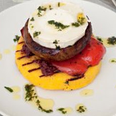 Goat Cheese And Polenta Stack Recipe