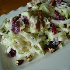 Crunchy Apple-Pecan Slaw