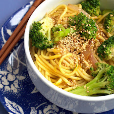 Broccoli Curry Udon