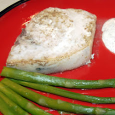 Lemon Thyme Swordfish with Asparagus
