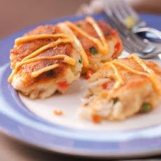 Crab Cakes with Red Chili Mayo Recipe