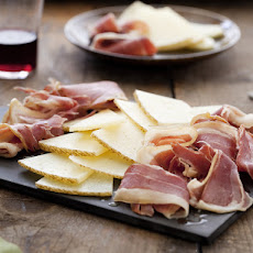Serrano Ham and Manchego Cheese Plate