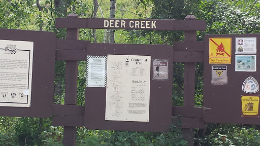 Deer Creek Trailhead Information Sign