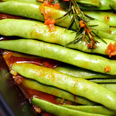 Braised Romano Beans