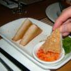 Chinese Sesame and Prawn Toast Starters