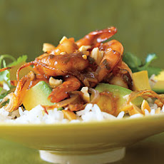 Shrimp and Avocado in Tamarind Sauce