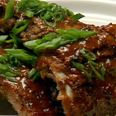 Cranberry Orange-Glazed Kansas City Spare Ribs