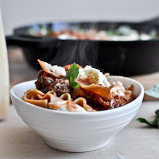 Easy Skillet Lasagna