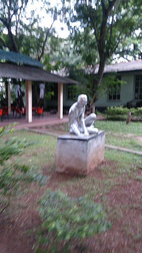 Colombo University Old Man Statue