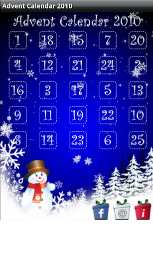 Christmas Advent Calendar 2010