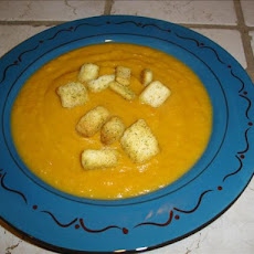 Cream of Sweet Potato Soup (Crema Di Papata Dolci E Gabretti)