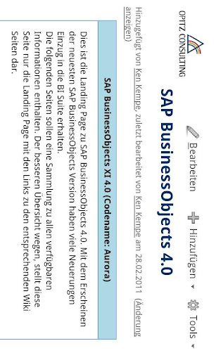 【免費書籍App】OC SAP BO XI 4.0 Wiki-APP點子