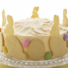 Raspberry-Lemon Easter Cake