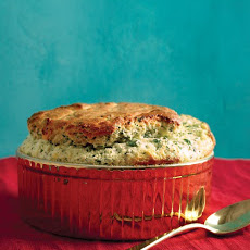 Spinach and Gruyere Souffle