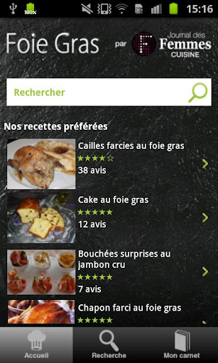 Recettes Foie gras