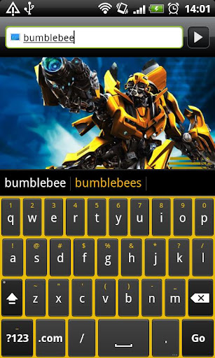 Bumblebee - HD Keyboard Theme