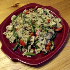 Roasted Asparagus Pasta Primavera