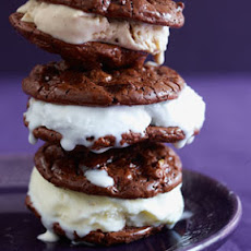 Double Chocolate Sorbet Sandwiches