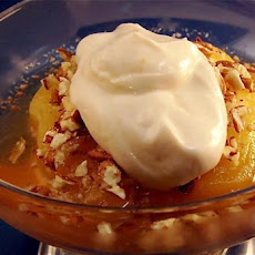Cider-Poached Apples With Cinnamon Yogurt