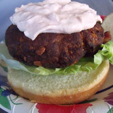 Tukey Burgers (Adapted from Bobby Flay's Turkey Kofte Recipe