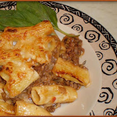 Pasta Bolognese With Cheese