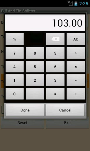 【免費財經App】Bill And Tip Splitter-APP點子