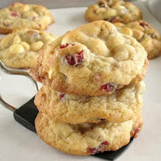 White Chocolate and Cranberry Cookies