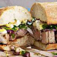 Grilled Tuna Pan Bagnats