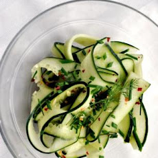Crisp Cucumber Ribbon Salad