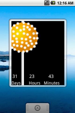 New Years Countdown '12 Widget