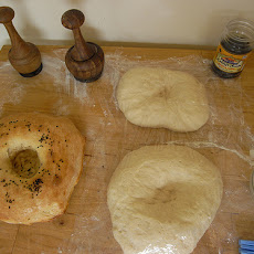 Tashkent Non (Soft, fluffy Uzbek bread)