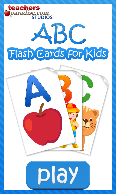 Android application ABC Flash Cards for Kids - Game to learn English screenshort