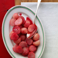 Glazed Radishes