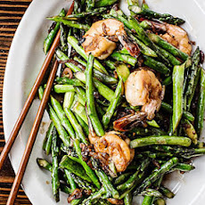 Asparagus Shrimp Stir-Fry