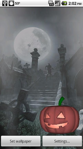 Halloween Live Wallpaper 3D