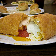 Low Fat Witch Hat Calzones