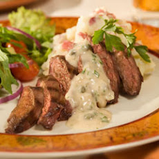 Grilled Spanish Skirt Steak With Salsa Picante