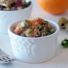 Millet Tabouli with Cara Cara Oranges and Green Olives