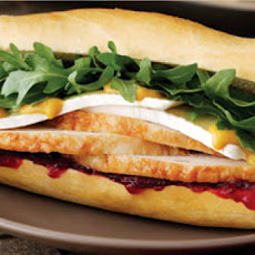 Leftover Turkey and Brie Baguette