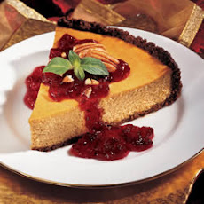 Cranberry Pumpkin Cheesecake