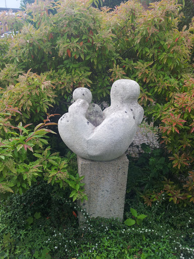 Mother and Child Statue. Alkmaar Oudorp