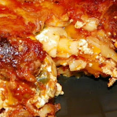 Sausage and Roasted Peppers Pasta Bake