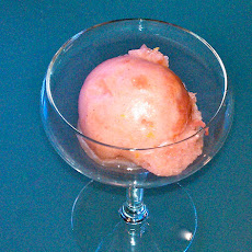 Plum Prosecco Sorbet