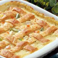 Turkey Lattice Pie