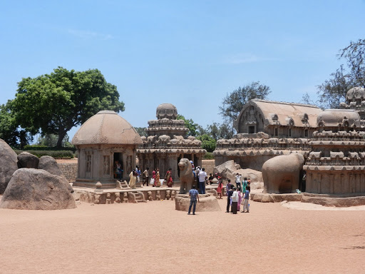 Ancient Mahabalipuram Rock Cut Temple