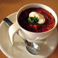 Chilled Beet and Buttermilk Soup