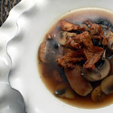 Drunken Mushroom Soup