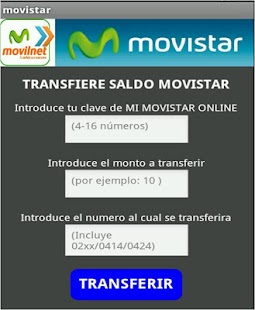 How to get Transfiere MOVILNET Y MOVISTAR lastet apk for android