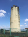 前橋市清里浄水場の水道塔