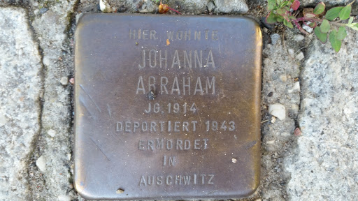 Stolperstein Johanna Abraham